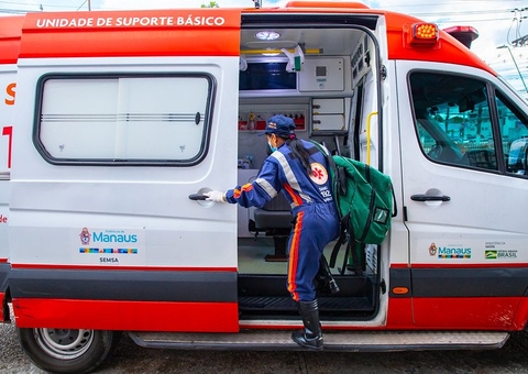 Samu atende em média 10 mil ocorrências de acidentes de trânsito por ano em Manaus