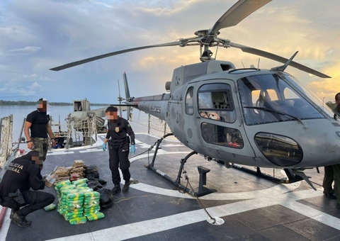 Quase meia tonelada de droga é apreendida em pista clandestina no Amazonas