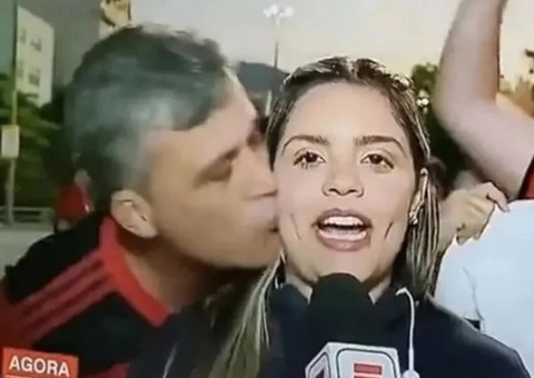 Torcedor do Flamengo não poderá ir a estádios após assédio a repórter da ESPN