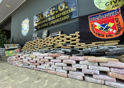 Prejuízo ao crime chega a mais de R$23 milhões após apreensões de drogas no 1º semestre no Amazonas