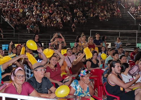 Público agita na 2ª noite de Festival Folclórico no Centro Cultural dos Povos da Amazônia