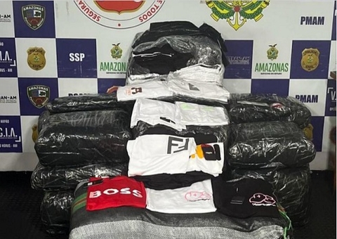 Roupas avaliadas em R$ 60 mil são apreendidas em porto no Amazonas