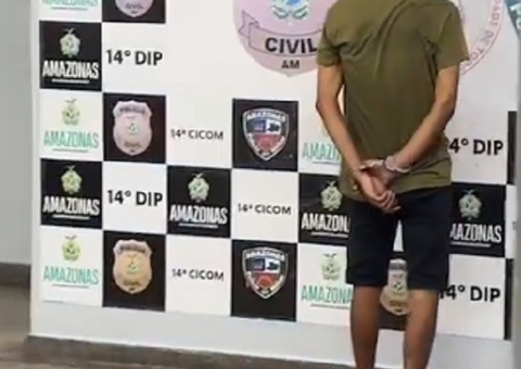 Suspeito de arrastão em pizzaria é preso com carro roubado em Manaus