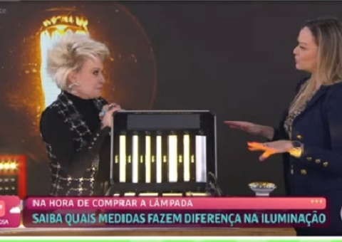 Ana Maria fica impaciente com convidada e causa climão ao vivo no Mais Você