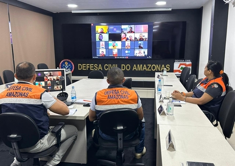 Defesa Civil alinha ações de enfrentamento a estiagem neste ano no Amazonas