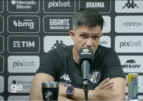 Maurício Barbieri é demitido pelo Vasco após derrota para o Goiás