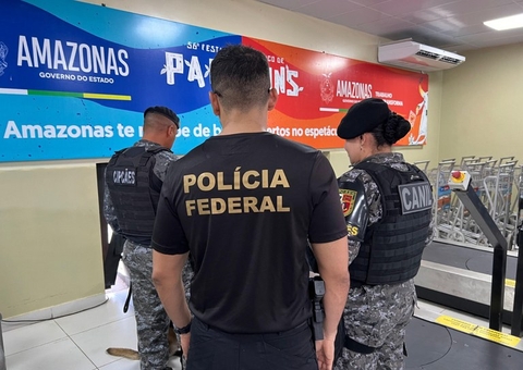 PF fiscaliza aeronaves e embarcações durante Festival de Parintins
