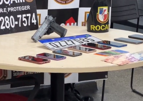 Assaltantes são presos após arrastão em Manaus