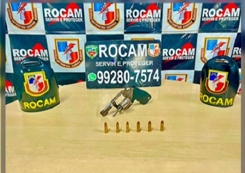 Foragido é preso com arma após denúncia em Manaus