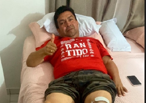 Vereador Telo Pinto tem pernas quase esmagadas por alegoria do Garantido