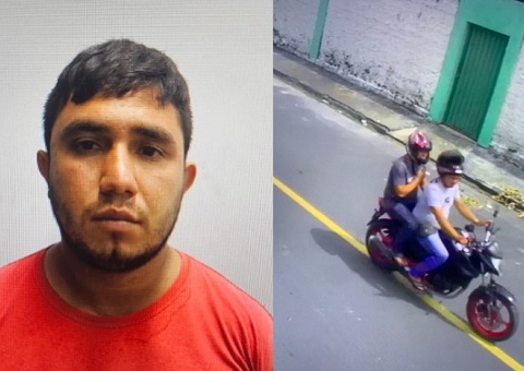 Suspeito de roubar celular e cartões é procurado pela polícia em Manaus; vídeo