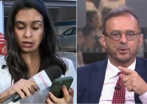 Repórter da Globonews enfrenta mosquitos 'ao vivo': 'lutando esgrima'