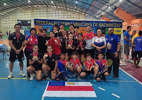 Delegação amazonense de badminton retorna de campeonato com recorde de medalhas