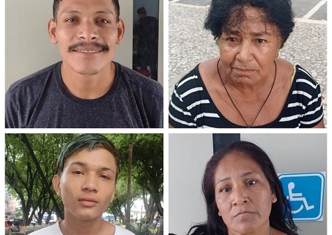 Polícia procura 4 suspeitos de roubos e furtos a comércios de Manaus