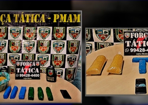 Homem é preso com 3kg de drogas em sacos de farinha no Porto de Manaus