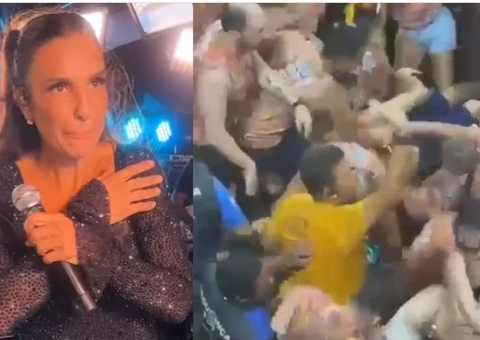 Foliões são pisoteados durante bloco da Ivete Sangalo no Fortal; vídeo