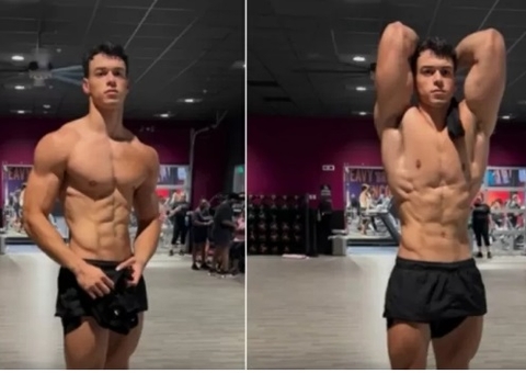 Filho de Xanddy e Carla Perez exibe corpo musculoso em vídeo