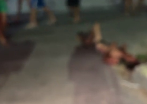 Suspeito de estuprar criança de 9 anos é espancado no meio da rua em Manaus