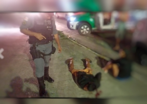 Motorista de app pede socorro e polícia prende suspeitos de assalto em Manaus