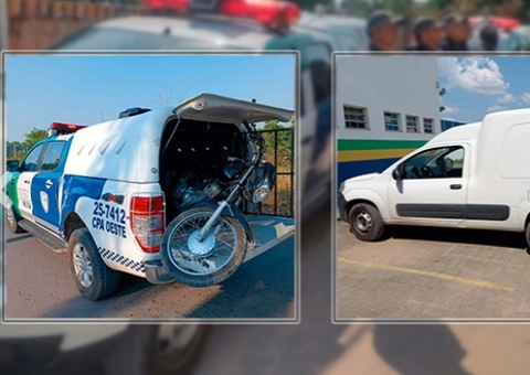 Polícia recupera dois veículos roubados durante feriadão em Manaus