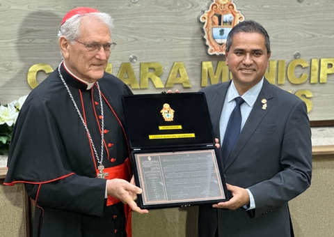 Arcebispo Dom Leonardo Steiner recebe título de 'Cidadão de Manaus'