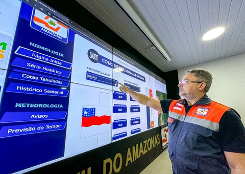 Defesa Civil disponibiliza serviço de monitoramento das condições climáticas no Amazonas