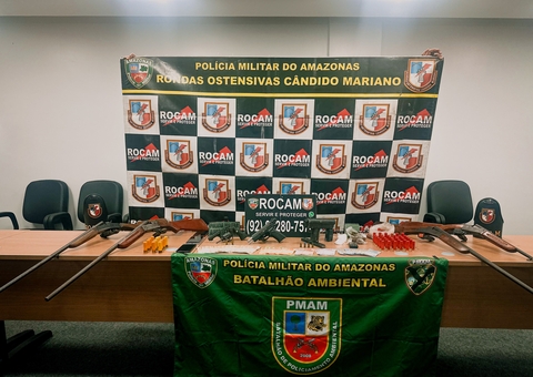 Homem é preso e entrega mais dois comparsas que estavam com 7 armas de fogo em Iranduba