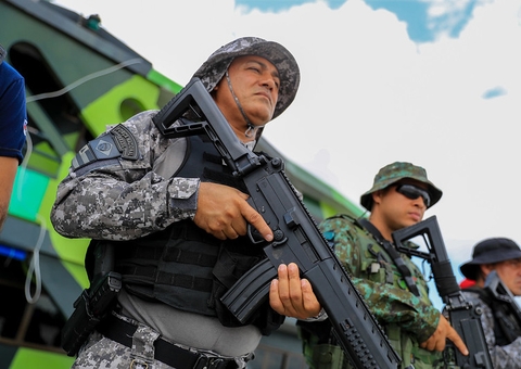 Força Nacional mantém reforço nas bases Fluviais em Coari e Barcelos