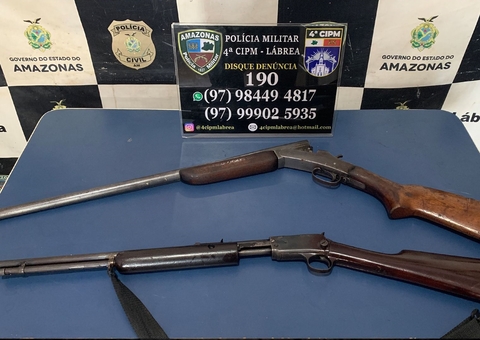 Homem é preso ao anunciar venda de armas em app de mensagens em Lábrea