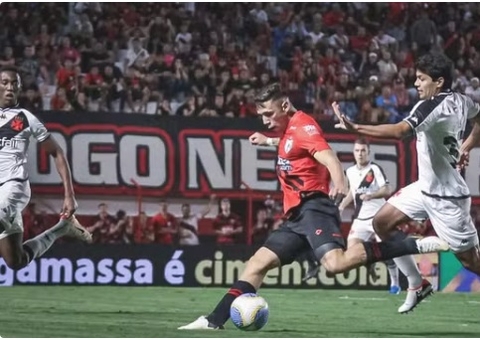 Atlético-GO e Vasco empatam nas oitavas de final da Copa do Brasil