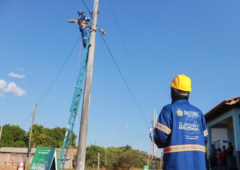 Luz de LED é implantada em 86 comunidades de Parintins 