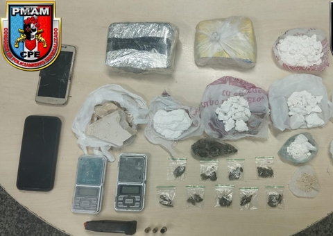 Traficante é preso com tabletes de drogas e balanças de precisão no Nova Esperança