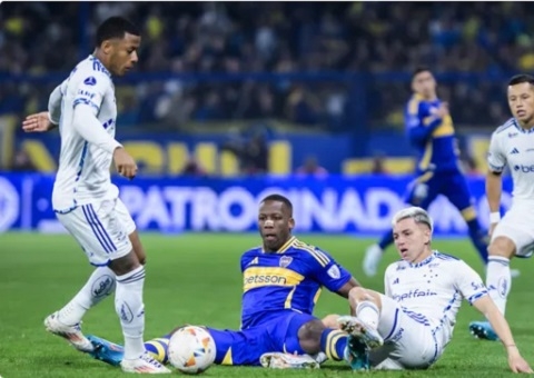 Boca Juniors derrota Cruzeiro, por 1 a 0, na Copa Sul-Americana