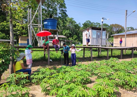 Impactos causados pelas mudanças climáticas são bases de estudo em Carauari