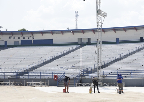 Festival de Cirandas: Parque do Ingá passa por serviços de manutenção em Manacapuru