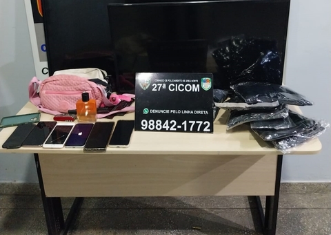 Mulheres são presas por envolvimento em roubo à casa no São José