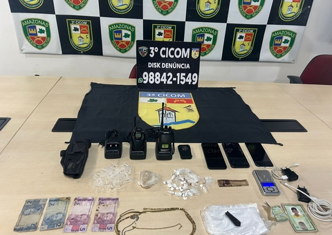 Polícia prende 40 pessoas durante fim de semana no Amazonas