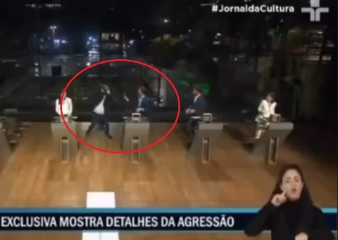 Veja imagens inéditas da cadeirada de Datena em Marçal