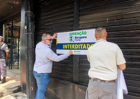 Assistência técnica com mais de 100 celulares roubados é lacrada no São José