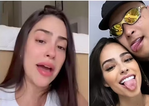 Giovanna Roque sai em defesa de MC Ryan após ser agredida: 'ele não é essa pessoa ruim'