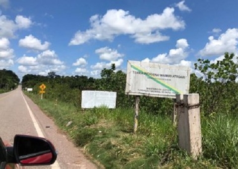 Justiça mantém restrição noturna em Terra Indígena na BR-174