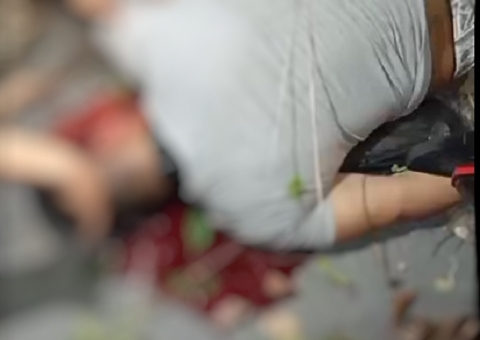 Motociclista sofre grave acidente ao tentar desviar de galho no Puraquequara