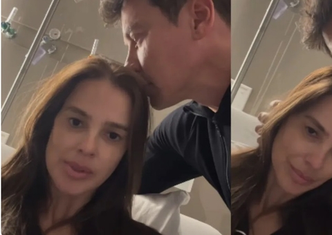 Vera Viel descobre nódulo e Rodrigo Faro pede orações pela esposa