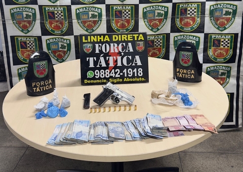 Homem é preso ao vender drogas próximo ao Mercado Adolpho Lisboa