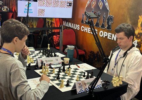 Nova fase do Campeonato Brasileiro de Xadrez acontece nesta terça em Manaus
