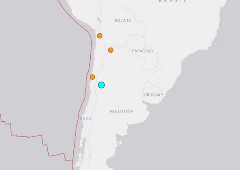 Terremoto de magnitude 5,7 atinge Argentina