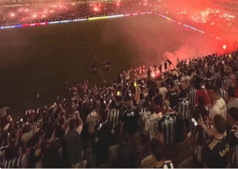 Atlético-MG abre vantagem contra o River e fica perto da final da Libertadores