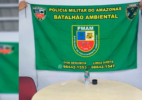 Homem é preso após ser flagrado pichando muro no Tancredo Neves