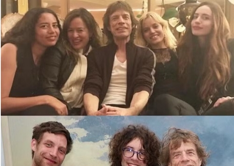 Eleição EUA: Mick Jagger publica foto com filhos em apoio à Kamala Harris