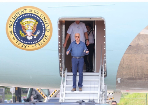Em visita histórica ao Amazonas, governador Wilson Lima recepciona presidente dos EUA Joe Biden